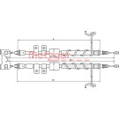10.5337 Seilzug, Feststellbremse 10.5337 Seilzug, Feststellbremse