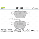 Valeo | Bremsbelagsatz, Scheibenbremse | 301565
