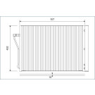812879 Kondensator, Klimaanlage 812879 Kondensator, Klimaanlage