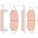 GDB4602 Bremsbelagsatz, Scheibenbremse GDB4602 Bremsbelagsatz, Scheibenbremse