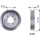 TVD1055 Riemenscheibe, Kurbelwelle DriveAlign™ TVD1055 Riemenscheibe, Kurbelwelle DriveAlign™