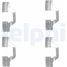 LX0492 Zubehörsatz, Scheibenbremsbelag