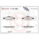 Brembo | Bremsbelagsatz, Scheibenbremse | P 24 054