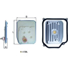 HX 147KIT1 Hydraulikfilter, Automatikgetriebe