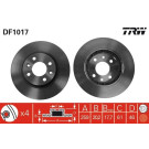 TRW | Bremsscheibe | DF1017