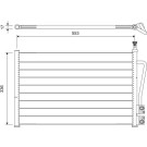 Valeo | Kondensator, Klimaanlage | 818195