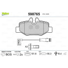 Valeo | Bremsbelagsatz, Scheibenbremse | 598765
