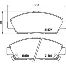 Brembo | Bremsbelagsatz, Scheibenbremse | P 28 021