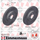 Zimmermann | Bremsscheibe | 150.2927.53
