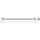 Metzger | Bremsschlauch | 4110851