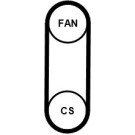 ContiTech | Keilrippenriemensatz | 4PK711 ELAST T1