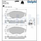 LP1699 Bremsbelagsatz, Scheibenbremse