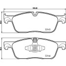 Hella Pagid | Bremsbelagsatz, Scheibenbremse | 8DB 355 025-701