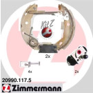 Zimmermann | Bremsbackensatz | 20990.117.5