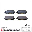Zimmermann Bremsbelagsatz, Scheibenbremse 22112.170.1