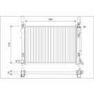 701157 Kühler, Motorkühlung