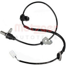 Metzger | Sensor, Raddrehzahl | 09001619