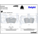 Delphi | Bremsbelagsatz, Scheibenbremse | LP2124 Delphi | Bremsbelagsatz, Scheibenbremse | LP2124