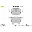 Valeo | Bremsbelagsatz, Scheibenbremse | 601288