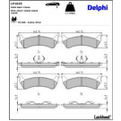 Delphi Bremsbelagsatz, Scheibenbremse LP1635