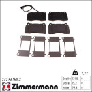 23273.160.2 Bremsbelagsatz, Scheibenbremse