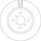DF6912 Bremsscheibe DF6912 Bremsscheibe