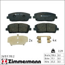 26157.170.2 Bremsbelagsatz, Scheibenbremse