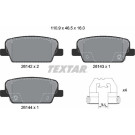 Textar Bremsbelagsatz, Scheibenbremse Q+ 2614201