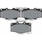 2167904 Bremsbelagsatz, Scheibenbremse