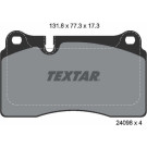 Textar | Bremsbelagsatz, Scheibenbremse | 2409801