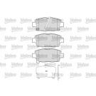 Valeo | Bremsbelagsatz, Scheibenbremse | 601673
