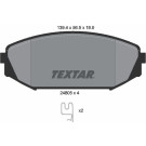 Textar | Bremsbelagsatz, Scheibenbremse | 2480501