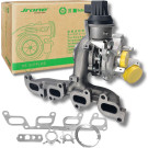 Turbolader Nei, mit Krümmer und Dichtungen, ORIGINAL JRONE 8B40-30M-A95