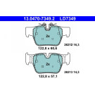 Bremsbelagsatz, Scheibenbremse ATE Ceramic 13.0470-7349.2