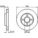 BOSCH | Bremsscheibe | 0 986 478 671