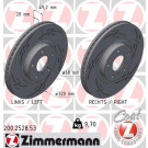 Zimmermann | Bremsscheibe | 200.2528.53