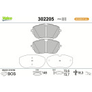 Valeo Bremsbelagsatz, Scheibenbremse ESSENTIAL 302205