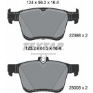 2238801 Bremsbelagsatz, Scheibenbremse