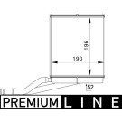 Mahle | Wärmetauscher, Innenraumheizung | AH 228 000P