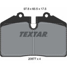 Textar | Bremsbelagsatz, Scheibenbremse | 2087708