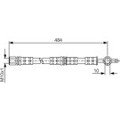 BOSCH | Bremsschlauch | 1 987 476 551 BOSCH | Bremsschlauch | 1 987 476 551