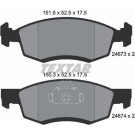 2467301 Bremsbelagsatz, Scheibenbremse Q+