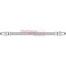 Metzger | Bremsschlauch | 4112534