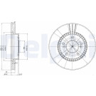 Delphi | Bremsscheibe | BG3061