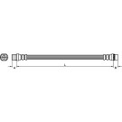 Metzger | Bremsschlauch | 4110457
