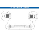 24.5201-0150.3 Bremsschlauch