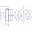 Delphi | Bremsscheibe | BG3073