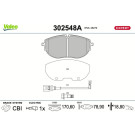 Valeo | Bremsbelagsatz, Scheibenbremse | 302548A