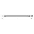 Metzger | Bremsschlauch | 4110310