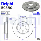 Delphi | Bremsscheibe | BG3893